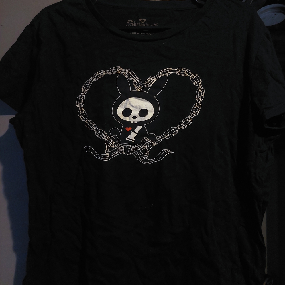 Skelanimals Black Short Sleeve Shirt